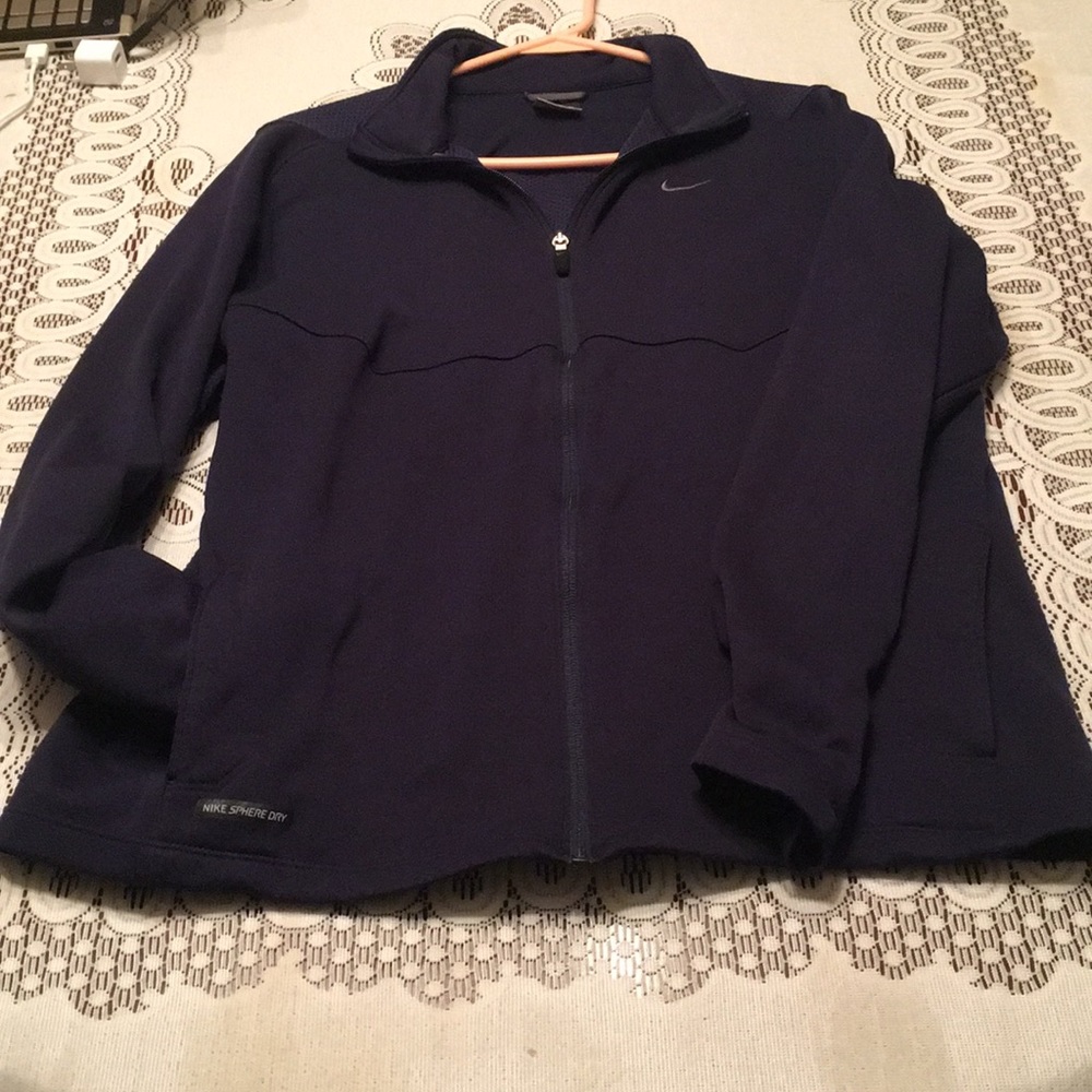 Nike Mens Zip up sphere dry sz medium